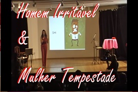 Homem Irritável SHI e TPM Mulher tempestade